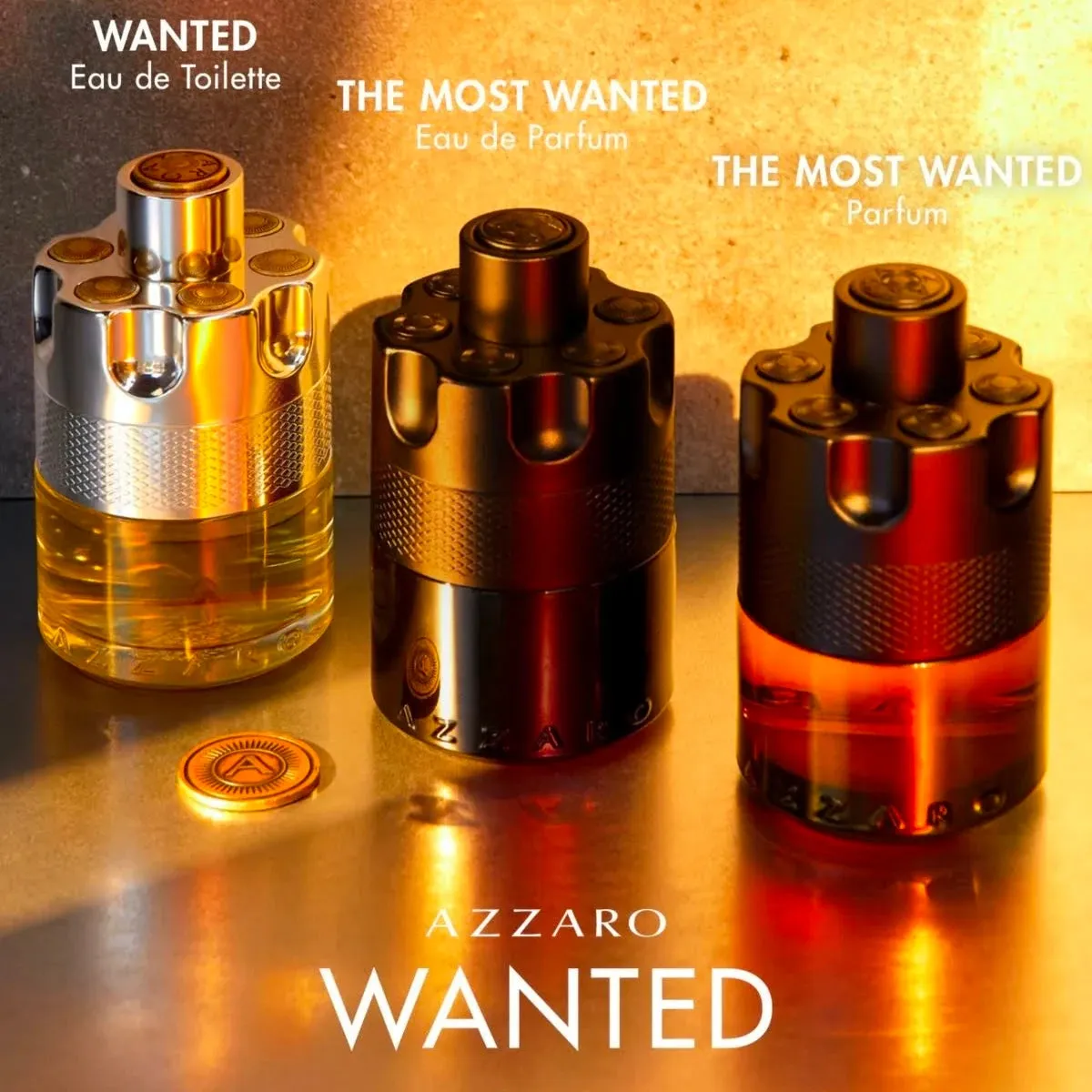 Azzaro The Most Wanted 3.38 oz Parfum for men