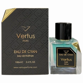 Eau de Cyan by Vertus perfume for unisex EDP 3.3 / 3.4 oz New in Box