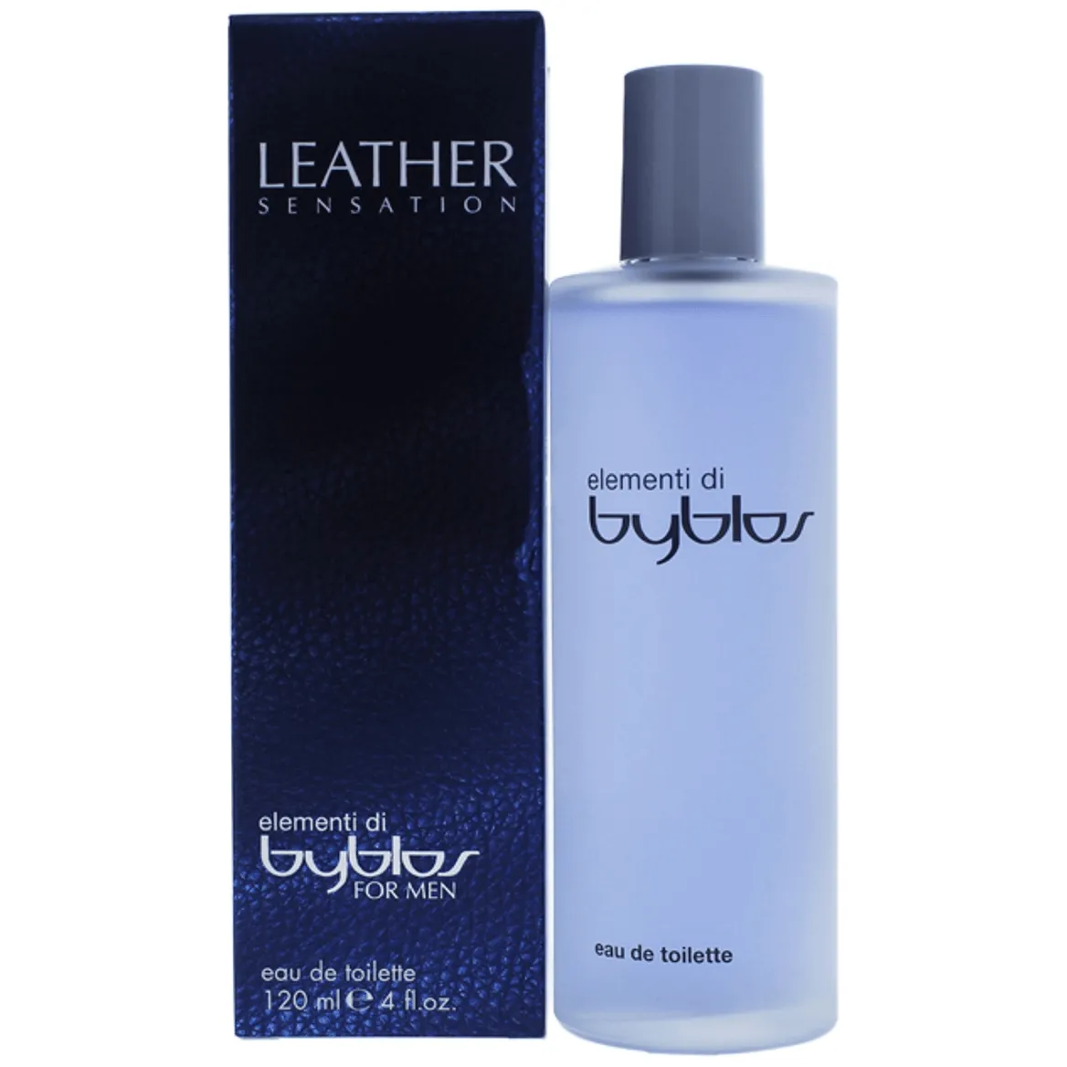 Elementi di Leather Sensation by Byblos cologne for men EDT 4 / 4.0 oz New in Box