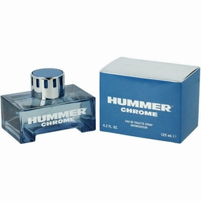 HUMMER CHROME cologne for men EDT 4.2 oz New in Box