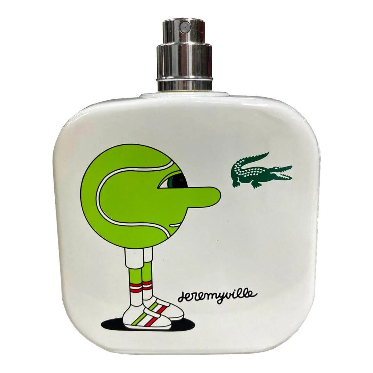 Lacoste L.12.12 Blanc X Jeremyville cologne for him EDT 3.3 / 3.4 oz New Tester
