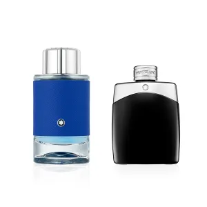 Legend and Explorer Ultra Blue by Mont Blanc