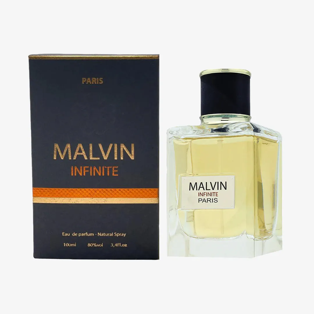 Malvin Infinite for Men By Lorientale Fragrances Eau de Parfum 3.4 oz