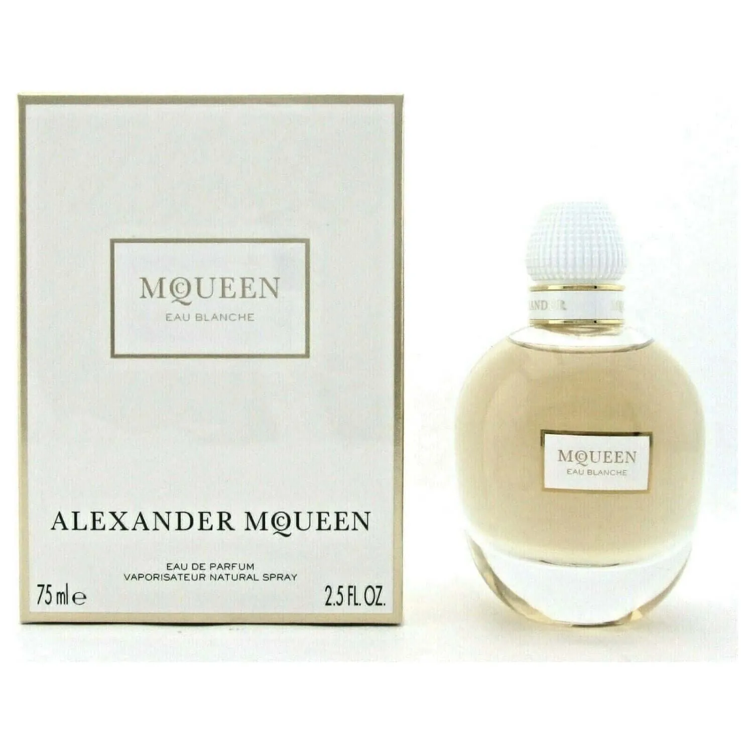 McQueen Eau Blanche by Alexander Mcqueen for her EDP 2.5 oz New in Box